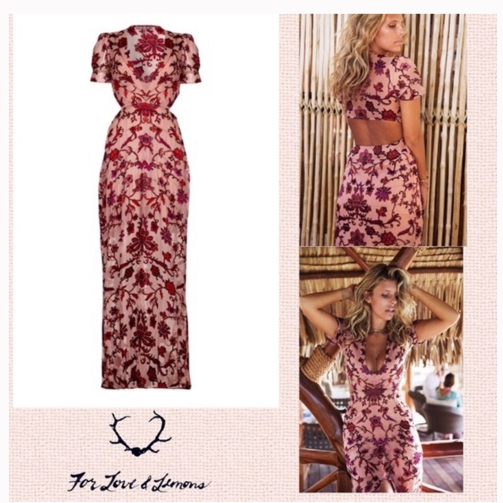For Love and Lemons Saffron Maxi - Small - very rare - Picture 4 of 16